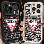G-GUESS BEAR Phone Case for iPhone 16Plus 14 15 Pro Max 11 13 12 Pro XR 12 Mini Soft Cover