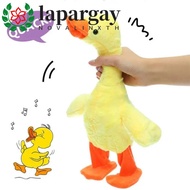 LAPARGAY Walking Plush Duck, Electric Multifunctional Talking Duck Toy, Novelty Fun 138 Music Comfor