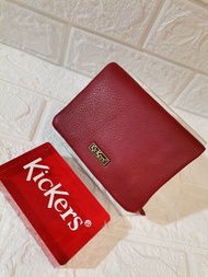 Kickers Genuine Leather Women Purse Wallet 52677 9cm2cm12.5cm