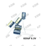 Capacitor (Capacitor) 820uF6.3V 820uF25V