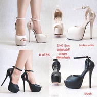 High heels K1675 height 15cm
