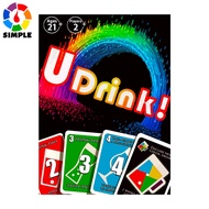 UDRINK! - The Drinking Game Cards for Adults, Fun & Easy Games for Adult Game Nights - Couple Games,