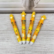 10 COLOR DINO NAILONG YELLOW PRINT PENS PC-2092 UNIT PRICE 1 PCS NEWEST PENS COLORFUL GEL PENS UNIQU