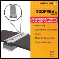 Aluminium Awning Skylight Clamping | Awning Skylight Aluminium Capping | Awning Accessories