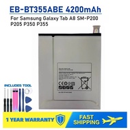 For Samsung Galaxy Tab A8 SM-P200 P205 P350 P355 EB-BT355ABE 4200mAh Battery