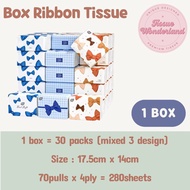 [CARTON] Tissue Wonderland - Zhihu Box Ribbon Tissue (30packs/carton)