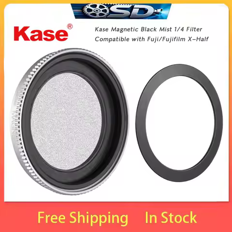 Kase Magnetic Black Mist 1/4 Soft Effect Filter FOR Fujifilm X‑Half Digital Cameras