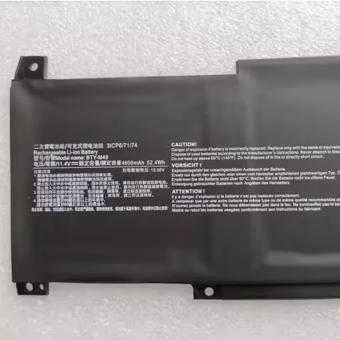 RozFaro BTY-M49 BTY-M493 MS-1562 16WK Battery For Msi Modern Prestige 14 Hands-On A10SC A10RB B4MW B