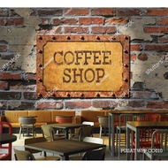 Wallpaper for Cafes-Cafe Wallpaper-Coffee Wallpaper-3d Wallpaper