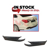 Proton Saga VVT 3rd Gen (2016) OEM Rear Back Bumper Skirt Skirting Lower Polyurethane PU Bodykit - Raw Material Rubber