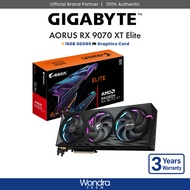 [FAST SHIP] GIGABYTE Aorus Radeon RX 9070 XT ELITE | 16GB GDDR6 | Graphics Card (GV R9070XTAORUS E-1