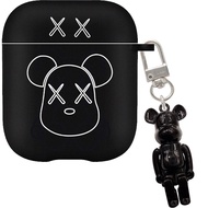 Frosted feel compatible AirPods3 case Gloomy Bear for compatible AirPods(3rd ) 2021 new compatible AirPods3 headphone protective case for compatible AirPodsPro case compatible AirPods2gen case