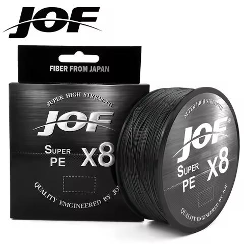 JOF X8 100M/150M/300M/500M PE Fishing Line Super Strong Braided Wire - Durable Multicolor Monofilame