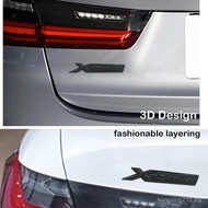 3D  Xdrive Rear Emblem Badge Sticker Car Trunk Lid Nameplate Numbers Letters Decal Replacement for X