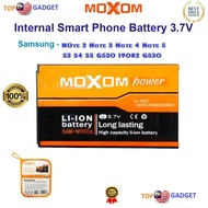 Moxom Battery 3.7V For Samsung Galaxy Note 2 3 4 5 S5 S3 S4 I9082 G530