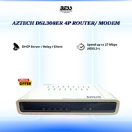 AZTECH DSL308ER 4P ROUTER/ MODEM