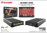 Power amplifier ACOUSTIC AC-3550 mosfet 4 Chanel 10000 Watt ACOUSTIC AC 3550