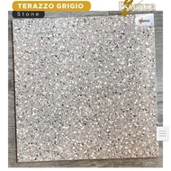 granit lantai 60x60 Essenza terazo grey matt