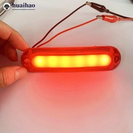 HUAIHAO 1Pc LED Side Marker Lights For Car Trailer Truck Lamps Running Lights Turn Signals Indicator