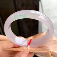 冰種 天然翡翠 緬甸 A玉 玉鐲 • 冰玻種粉翡翠貴妃鐲