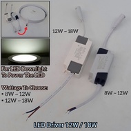 LED Downlight Driver For LED Surface Downlight From 8W to 24W For Electrical House Bulb Light