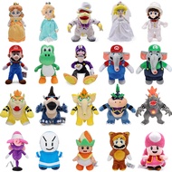 Hot Game Mario Plush Doll Cute Mario Luigi Princess Peach Daisy Rosalina Elephant Bowser Bowser Jr V