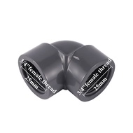 SIKU Knie Elbow Connector KDD Knie Threaded In 3/4 Inch PVC Water Pipe Inner Thread Connector Aquari