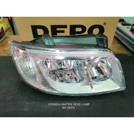 HYUNDAI MATRIX HEADLAMP RH DEPO