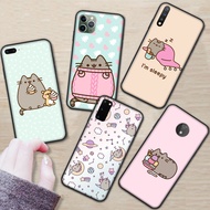 354RR Pusheen Case Samsung Galaxy Note 8 20 S21 S20 FE Ultra Plus Cover