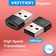 Vention USB Male to Type C Female OTG Adapter Converter Cable for Phone Laptop Earphone USB Adapter 