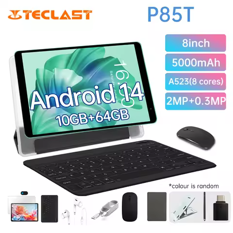 Teclast P85T 2024 Tablet Allwinner A523 8-core 1.8GHz/ 10GB(4GB+6GB) RAM/64GB ROM/8 Inch 800×1280iPS