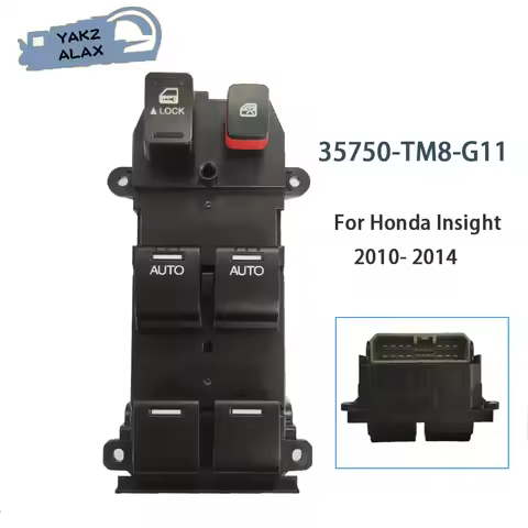 35750-TM8-G11 for Honda Insight 2010 2011 2012 2013 2014 Front Left Driver Side Power Window Control