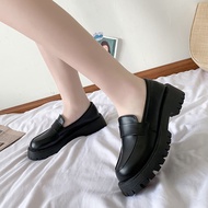 GPT platform shoes big-size women s shoes small leather middle heels Carrefour 41 hundred students J