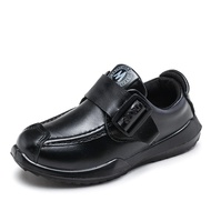 YCHION หนังแท้รองเท้าสำหรับชายรองเท้าแต่งงานสีดำ Oxford SCHOOL รองเท้าเด็กแบนนักเรียนรองเท้าแตะยาง