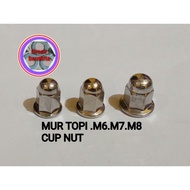 1,PCS..NUT AND BOLT 10 BOLTknalpot, 11 BOLT, 12 BOLT, CUP NUT, M 6 CAP NUT.M 7.M 8.BOLT NUT MOTORCYC