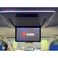 TOYOTA VELLFIRE ALPHARD AUTO ANDROID ROOF MONITOR TOUCH SCREEN