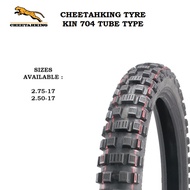 CHEETAHKING TYRE KIN704 250-17 , 275-17 TUBE TYPE TYRE