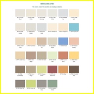 ▩ ❧ ☩ BOYSEN PERMACOAT LATEX PAINT COLOR SERIES WHITE SENSES (B-7515)