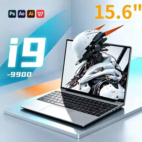 Intel i9-9900 Laptop Computer 15.6"32GB RAM 1TB/2TB SSD Notebook Gamer 1920*1080 Office Computer PC