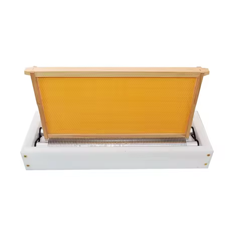 Double Roller Slit Honey Uncapper Comb Honey Uncapping Machine Uncap 30 Frame Uncapped 5 Mins Uncapp