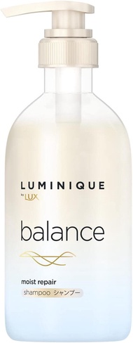 聯合利華日本LUX Luminique平衡保濕修護洗髮水泵頭480g
