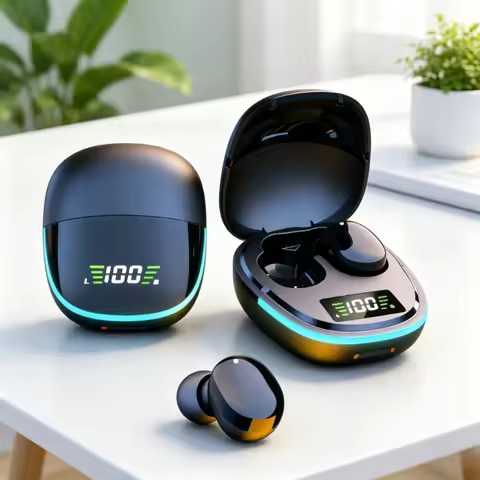 TWS Wireless Bluetooth Headset 5.3 Earphone Bluetooth Sport Inear Earbuds Headset with Mic for smart