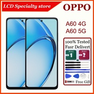 Original For OPPO A60 4G A60 5G LCD Display Touch Screen With Frame Replacement