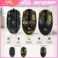 1PC Anti-slip mouse Grip tape G304 G102 Grip tape Full Wrap Half Wrap Decal Sweat-absorbent For Logi