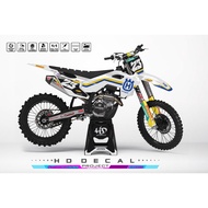 DECAL STICKERHUSQVARNA FC450/250 2023 COSTUME Design 01