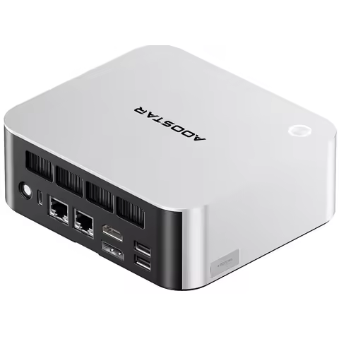 AOOSTAR MACO 6850H Mini PC, AMD Ryzen 7 Pro 6850H 8C16T, 24GB LPDDR5, 1TB PCIe 4.0 SSD, HDMI+DP+USB4