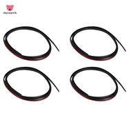 4Pcs Car Wheel Eyebrow Rubber Seal Kit Replacement Parts 538516002001 / 53851-60020-01 For   80 Seri