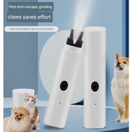 PET NAIL GRINDER CLIPPER PORTABLE ELECTRIC NAIL FILE TOOL LED LIGHT DOG CAT NAIL CLIPPER charging AR