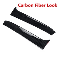 Pair Car Vertical Rear Window Side Spoiler Trunk Diffuser Canard Canards Splitter For VW Golf 7 R Va