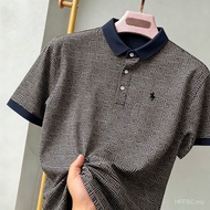 Full Sublimation Classic  RCB Glof Polo Club Mens Collar Shirt Striped Laraki Collar Simple Classic 